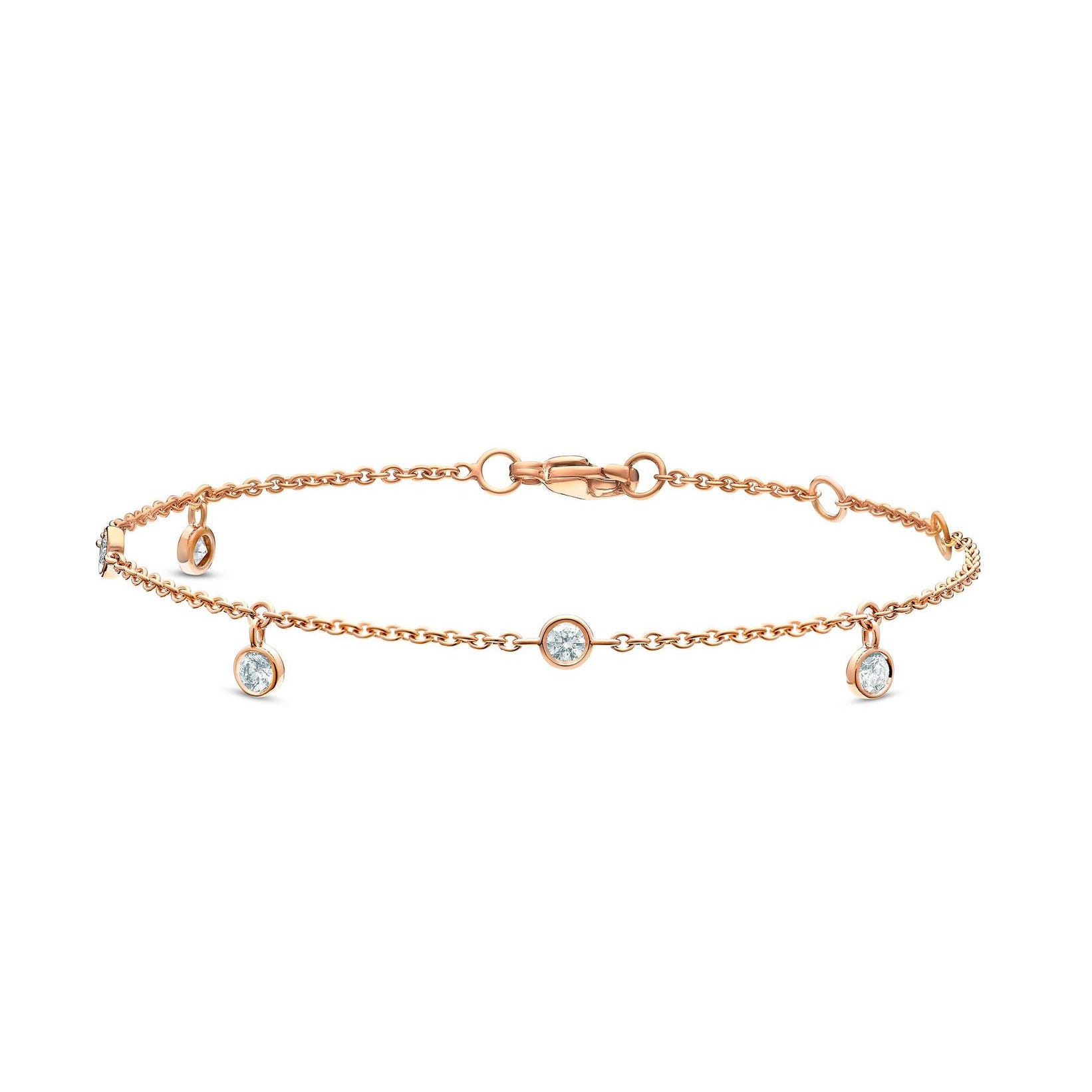 Clea Five Diamond Bracelet